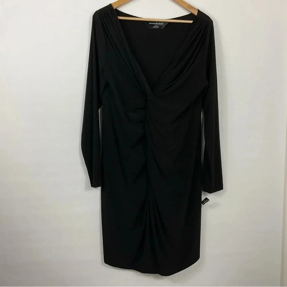 Norma Kamali Empire Twist Dress Size XL‎ - Picture 1 of 6